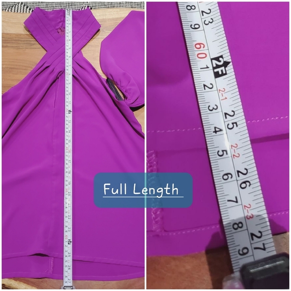 Boutique Vintage Keyhole Choker Off Shoulder Bishop Sleeve Satin Top - Picture 14 of 14